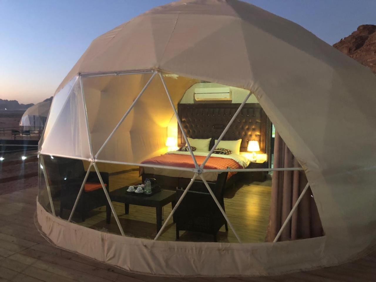 Wadi Rum Mundo Camp Akaba Eksteriør bilde