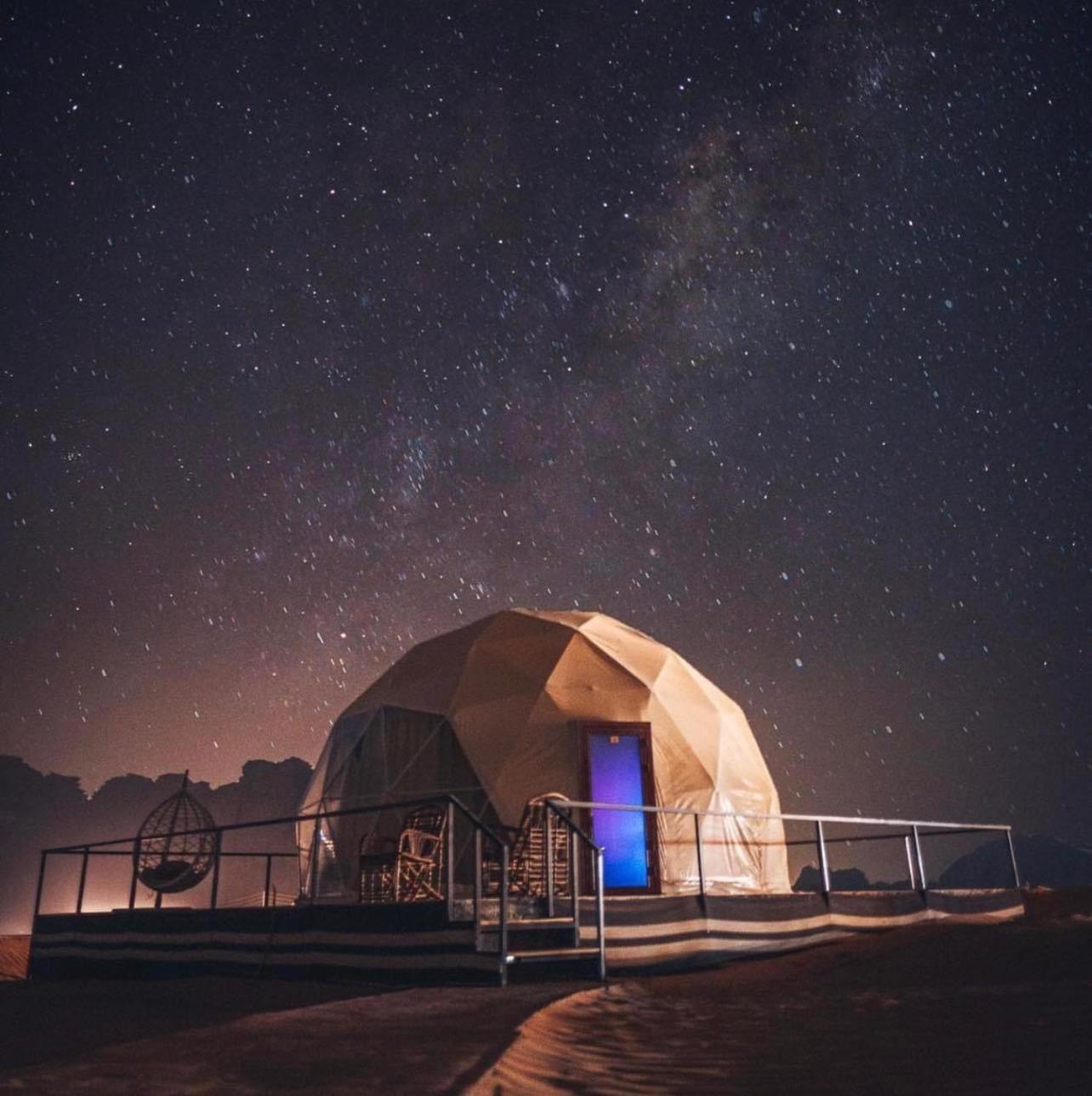 Wadi Rum Mundo Camp Akaba Eksteriør bilde