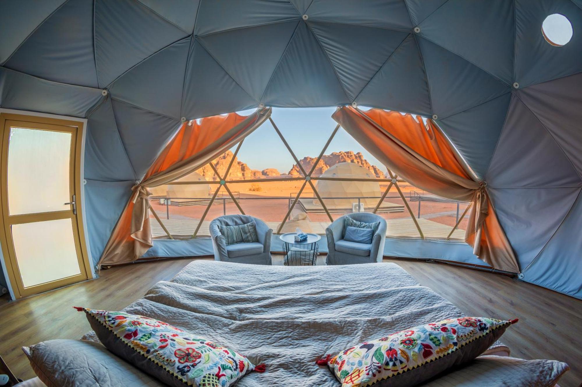 Wadi Rum Mundo Camp Akaba Eksteriør bilde