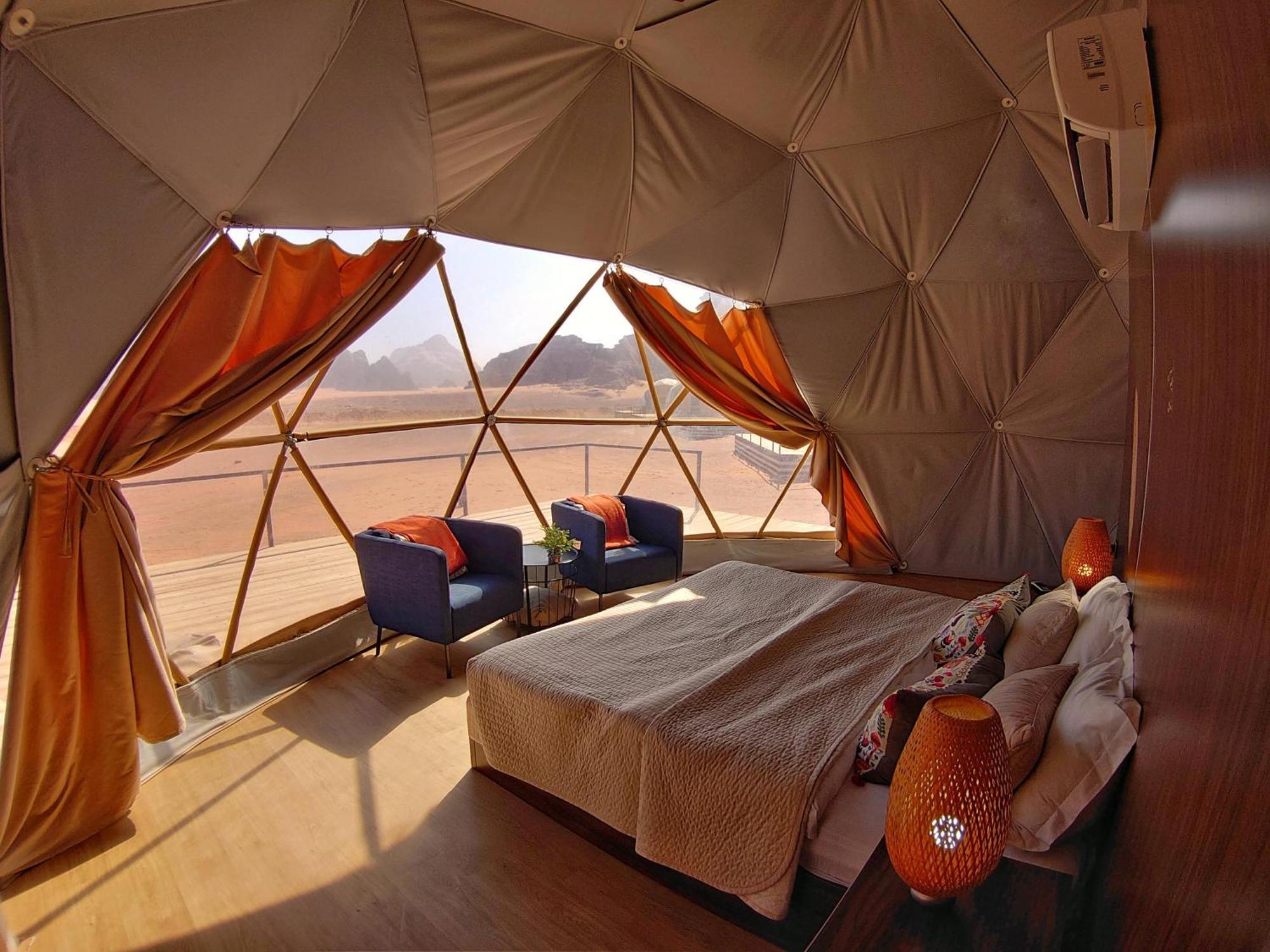 Wadi Rum Mundo Camp Akaba Eksteriør bilde